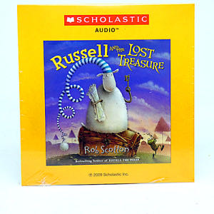 Russell And The Lost Treasure Scholastic Audiobook Rare New Sealed