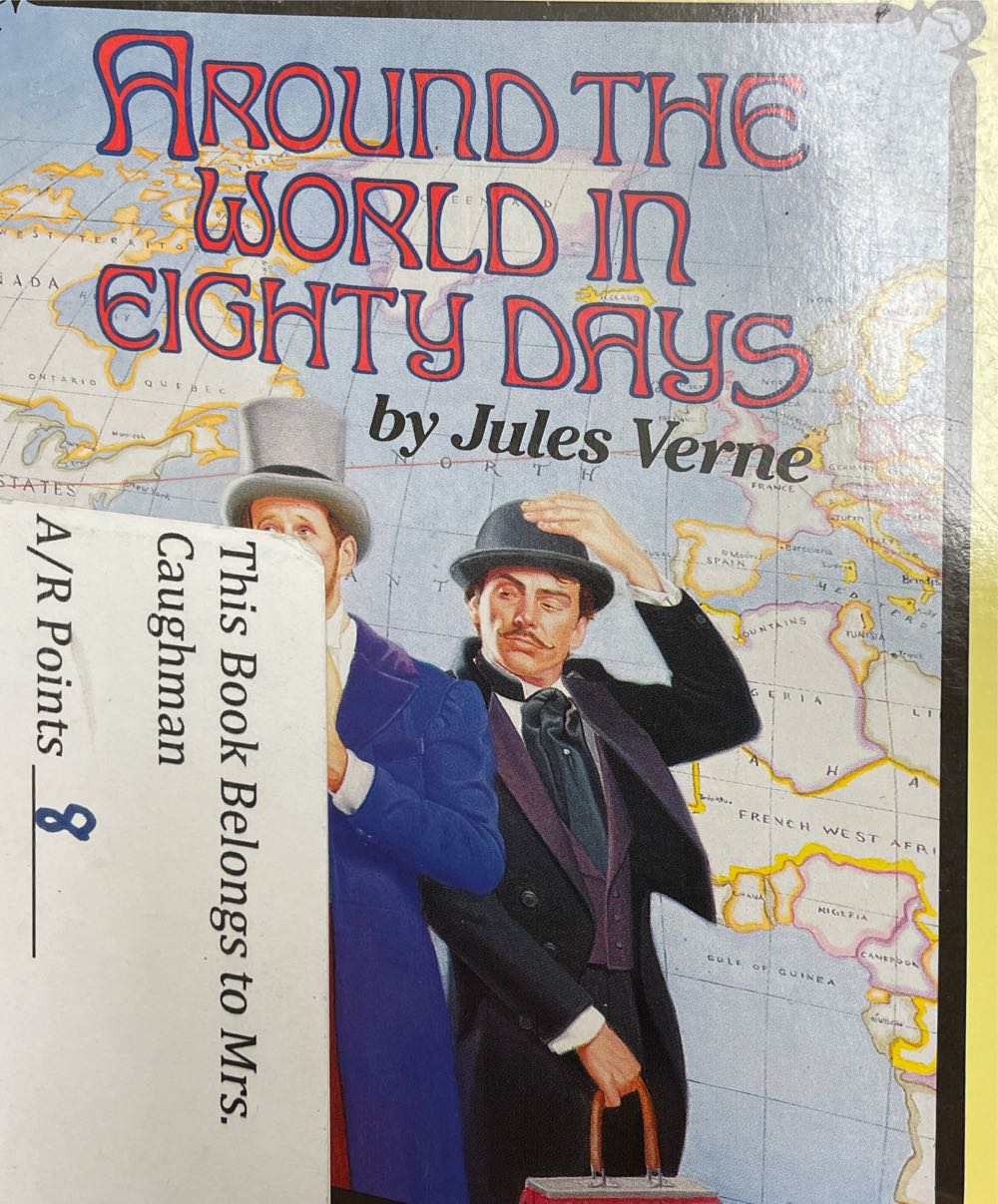 Around The World In Eighty Days - Jules Verne book collectible [Barcode 9780510430535] - Main Image 1
