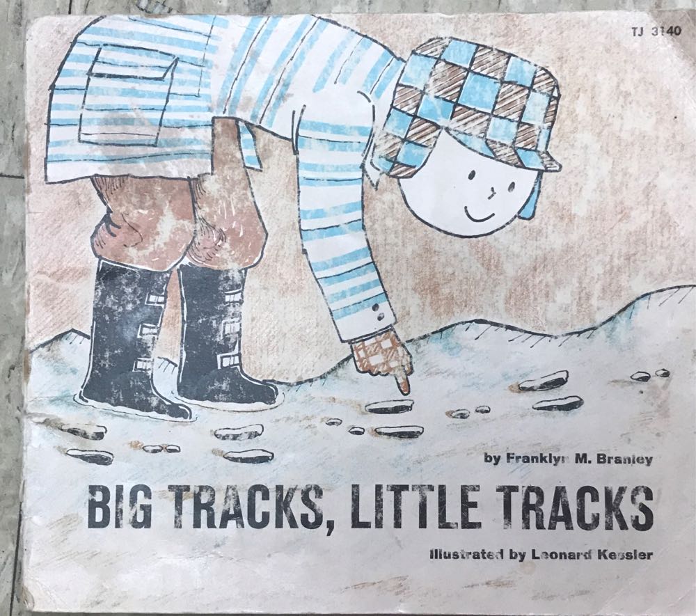 Big Tracks Little Tracks - Franklyn M. Branley book collectible - Main Image 1