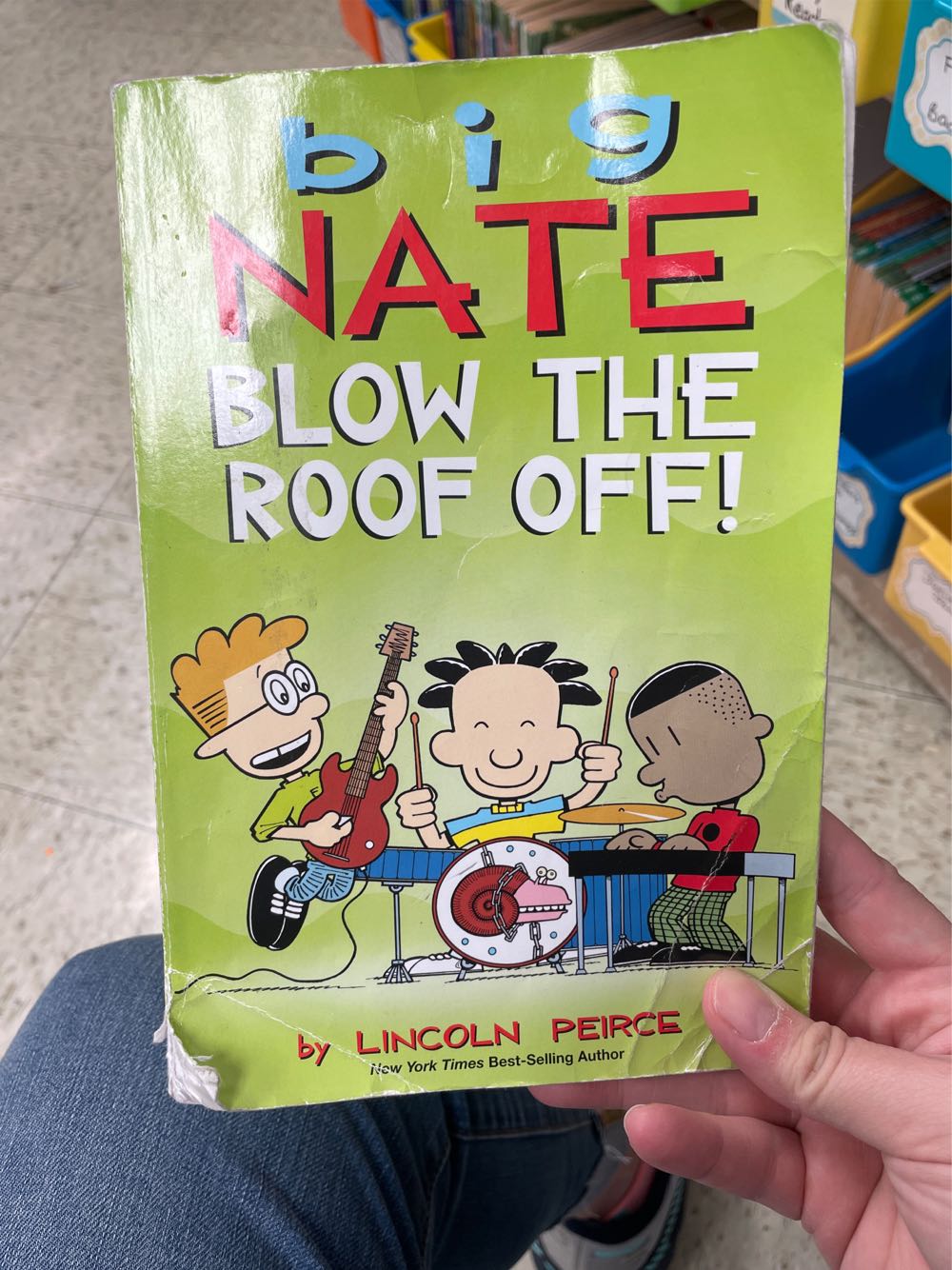 Big Nate Blow The Roof Off - Lincoln Peirce book collectible [Barcode 9781338714616] - Main Image 1