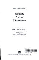 Writing about Literature