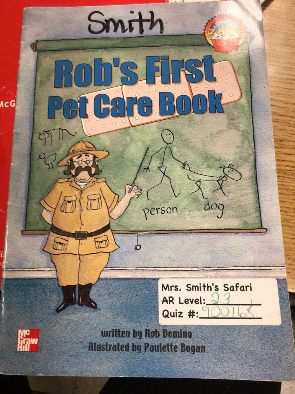 Robs First Pet Care Book