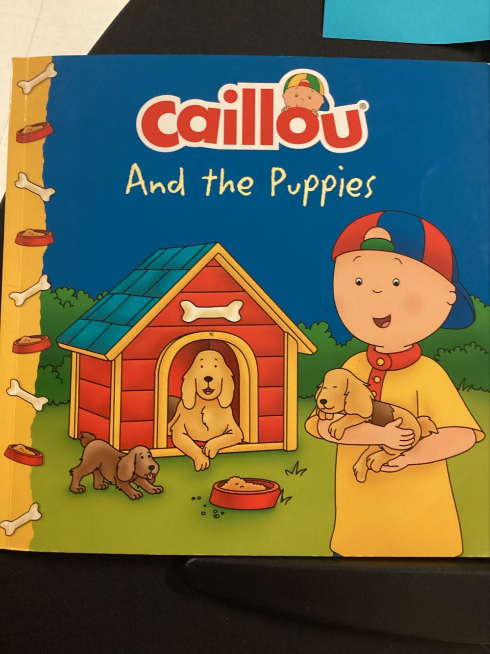 Caillou And The Puppies - Carine Laforest book collectible - Main Image 1