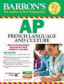 Barron’s AP French Language and Culture with MP3 CD