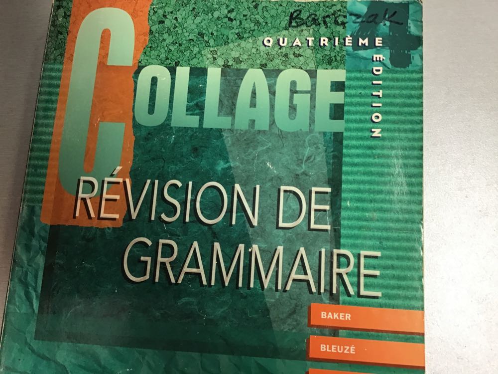 Collage de Grammaire