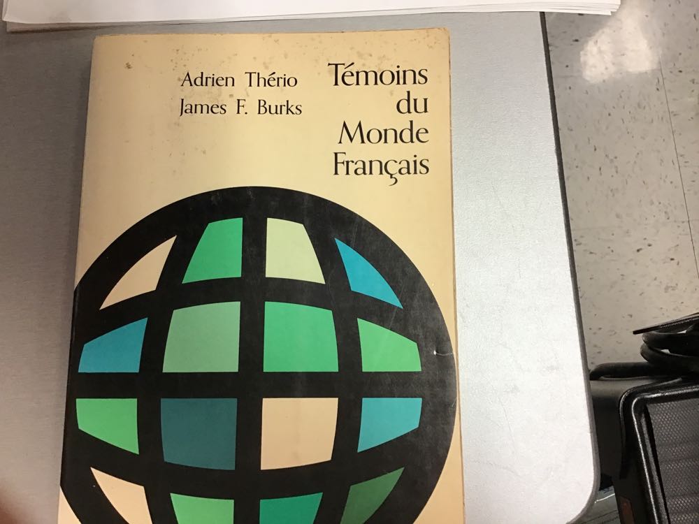 Temoins Du Monde Francais