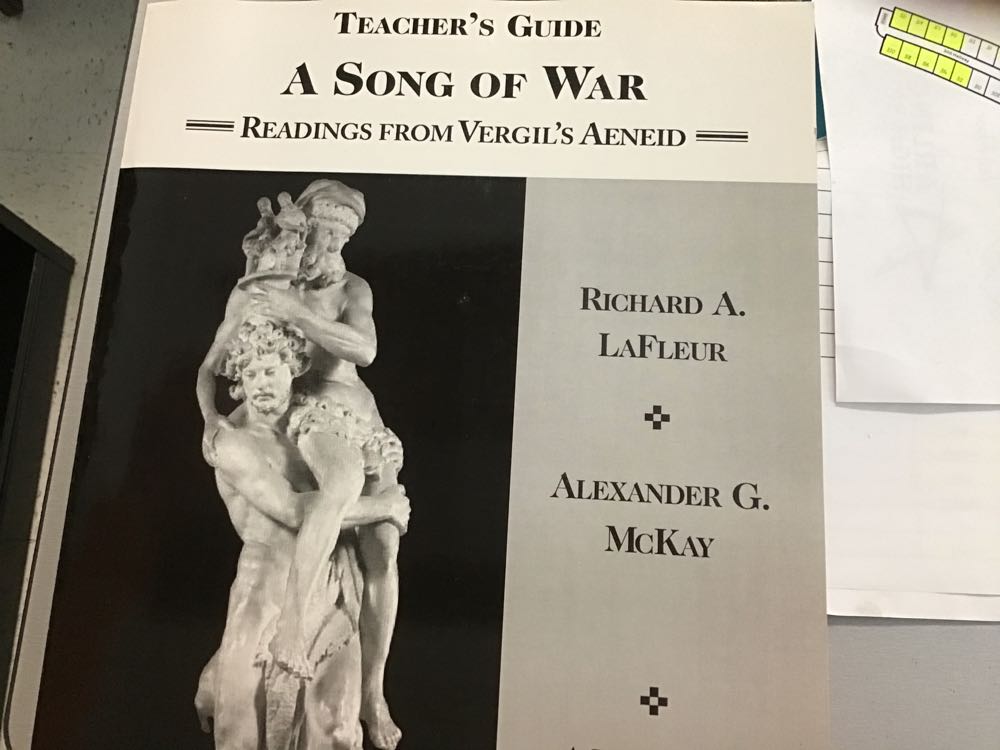 A Song of War Readings from Vergils Aeneid