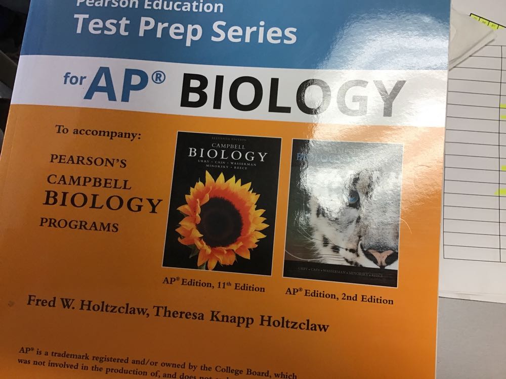 Pearson Education Test Prep Series for AP Biology