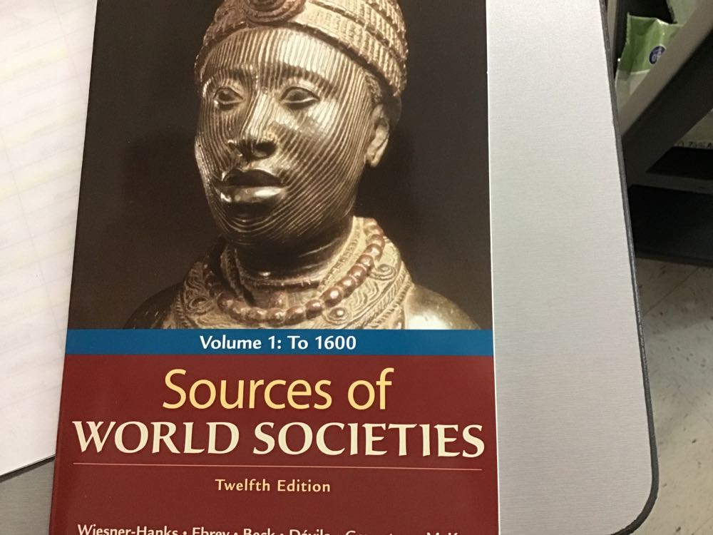 Sources of World Societies, Volume 1