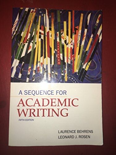 A Sequence For Academic Writing 5th Edition