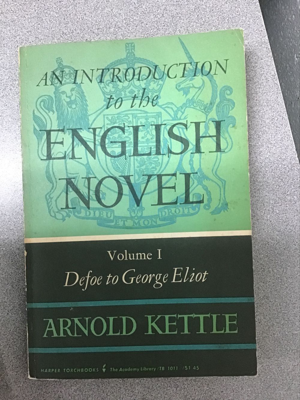 An Introduction To The English Novel