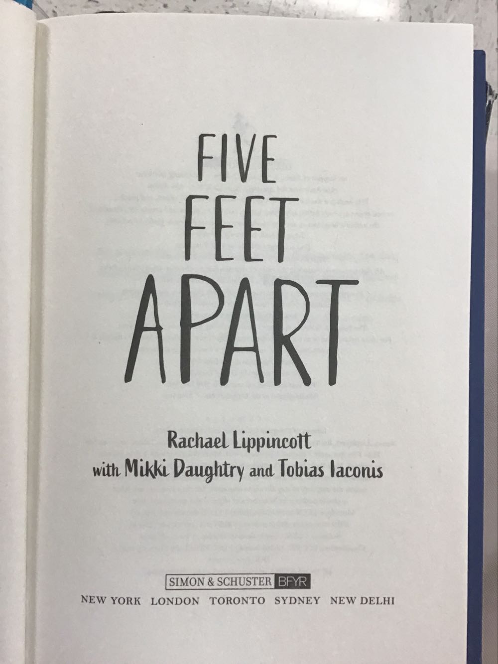 Five Feet Apart