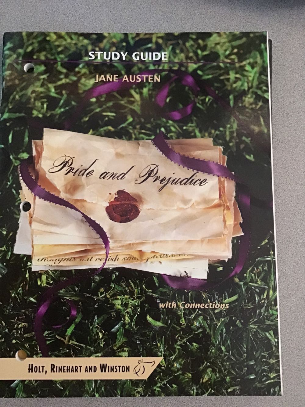 Pride and Prejudice with Connection Study Guide