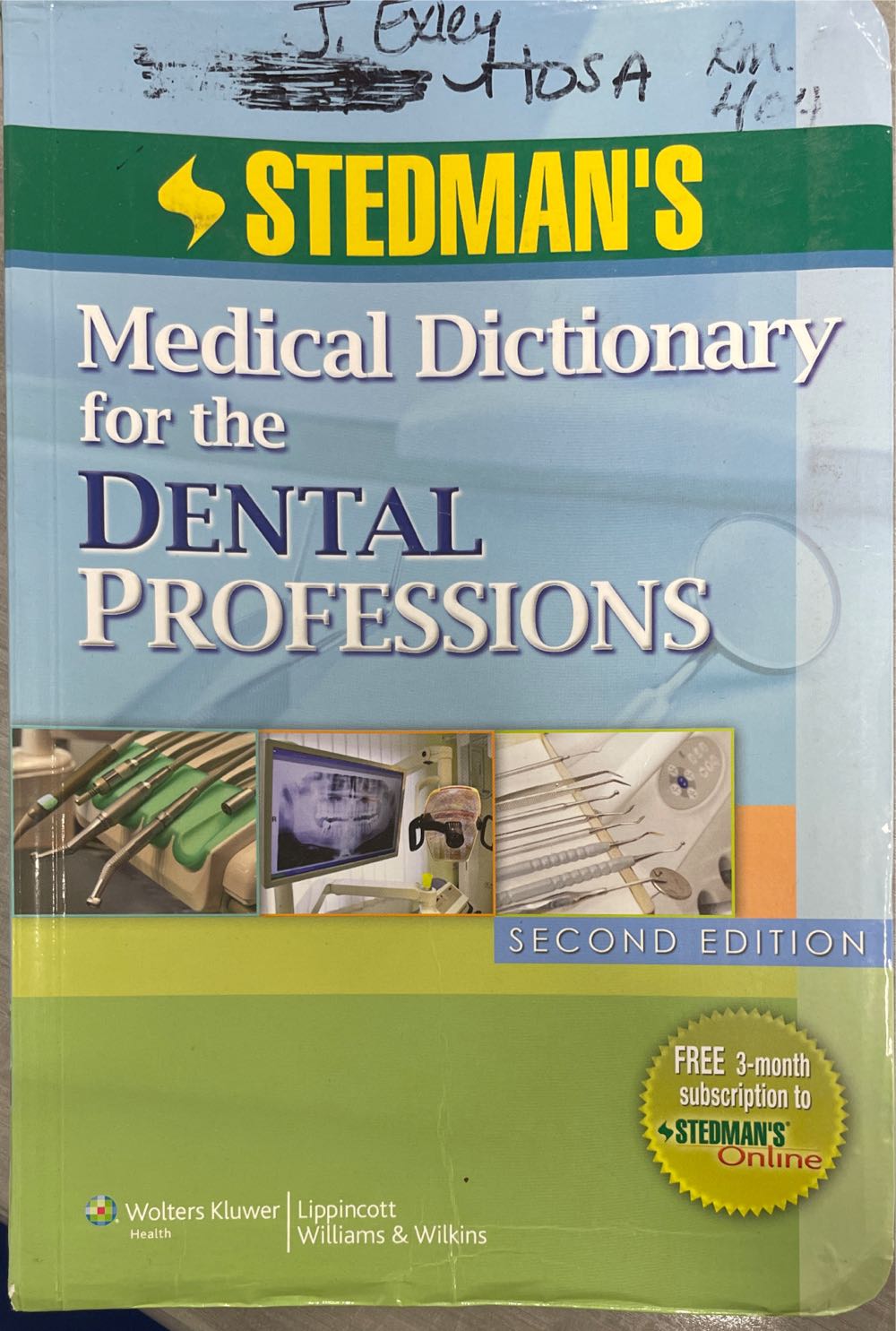 Stedman’s Medical Dictionary for the Dental Professions - Stedman (Stedman’s) book collectible [Barcode 9781608311460] - Main Image 1