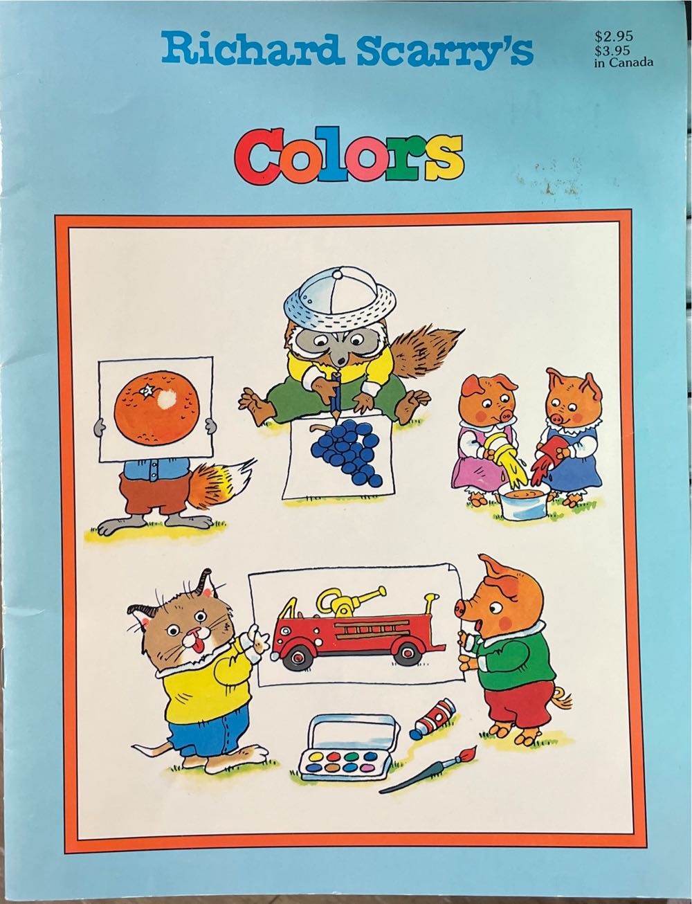 Colors - Richard Scarry book collectible [Barcode 9781561448029] - Main Image 1