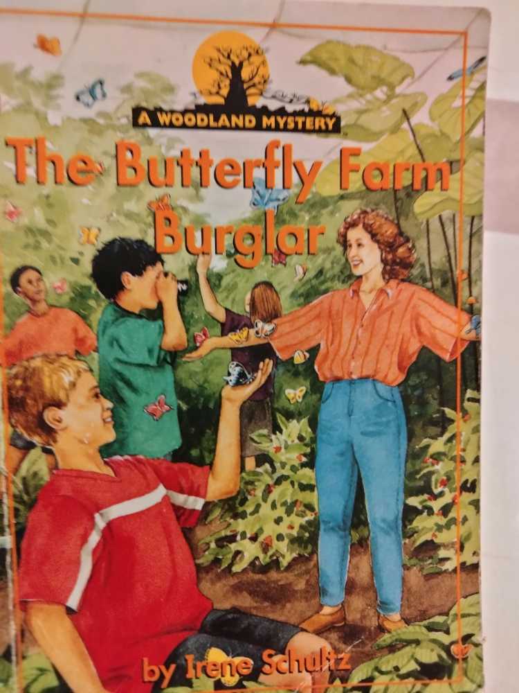 The butterfly farm burglar - Irene Schultz book collectible - Main Image 1