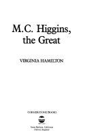 M.C. Higgins, the Great - Virginia Hamilton book collectible [Barcode 9781557360755] - Main Image 1