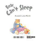 Bear Can’t Sleep - Bear Can’t Sleep book collectible [Barcode 9781904952435] - Main Image 1
