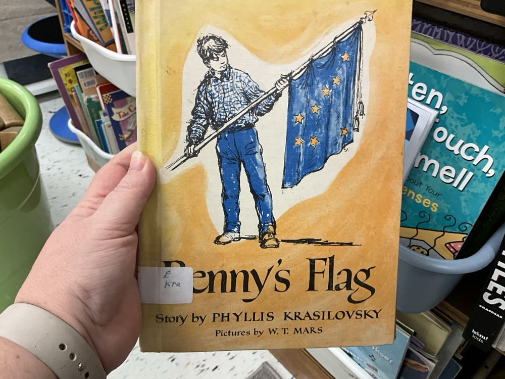 Benny’s Flag - Phyllis Krasilovsky book collectible - Main Image 1