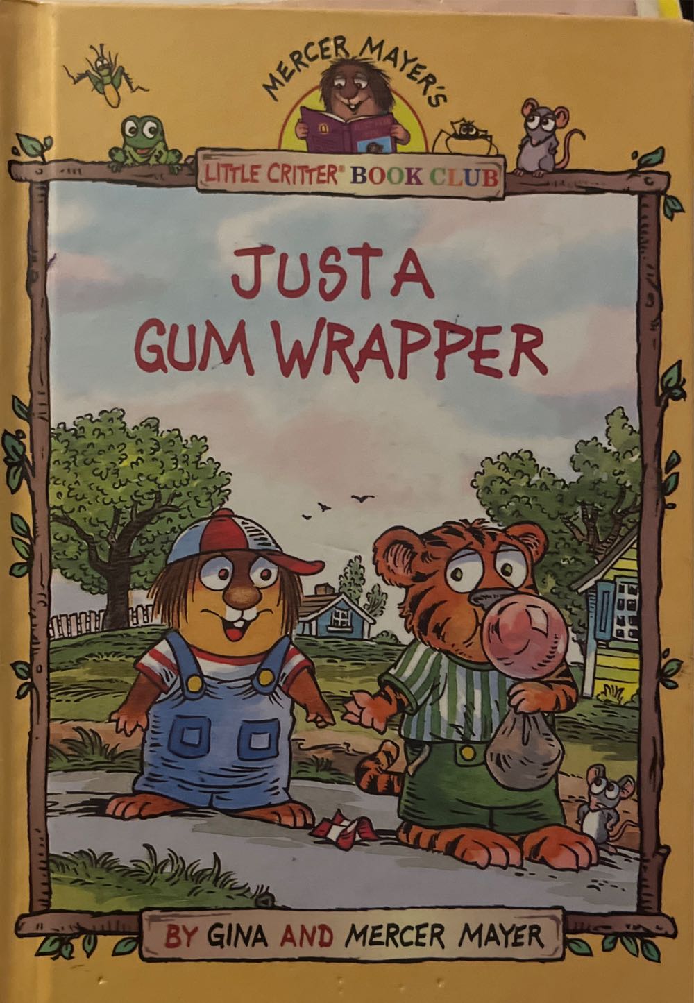 Just A Gum Wrapper  - Gina And Mercer Mayer book collectible - Main Image 1