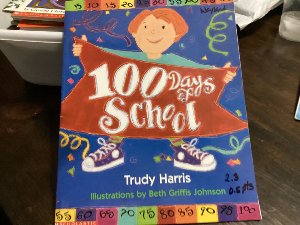100 Days Of School - Trudy Harris book collectible - Main Image 2
