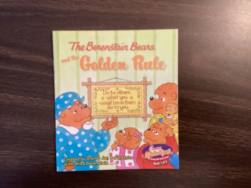 Berenstain Bears And The Golden Rule