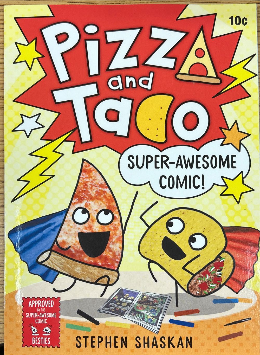 Pizza and Taco Super-Awesome Comic!