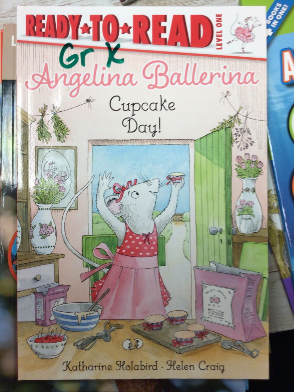 Angelina Ballerina New Lot Of 4 Pbs Tea Party Sleepover Tries Again Cupcake Day