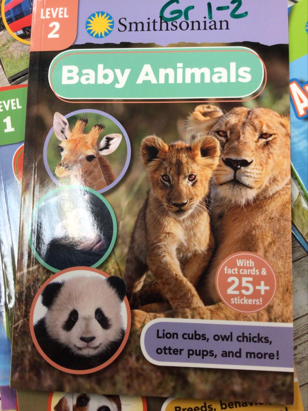 Baby Animals Smithsonian Readers Level 2 - Courtney Acampora book collectible [Barcode 9781684124664] - Main Image 1