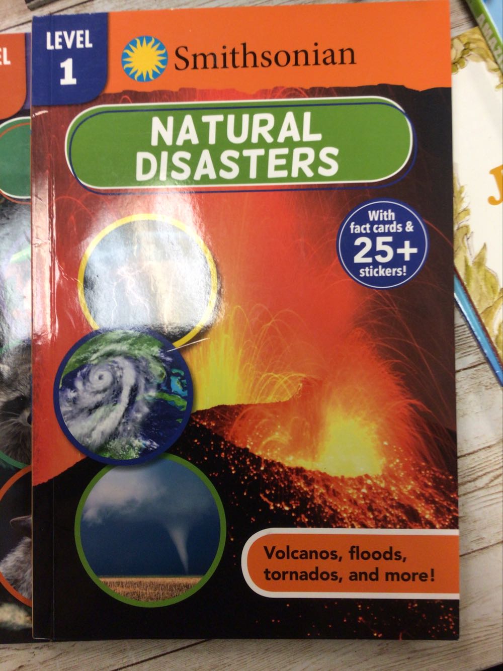 Natural Disasters Smithsonian Readers Level 1 - Emily Rose Oachs book collectible [Barcode 9781684124640] - Main Image 1