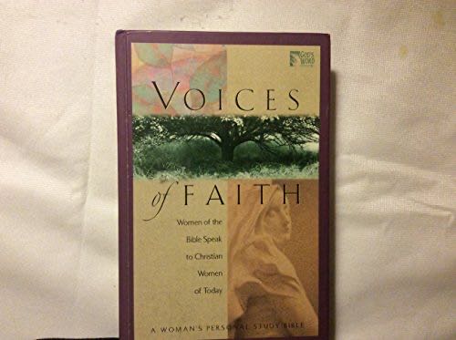 Voices Of Faith: Woman’s Personal Study Bible God’s Word