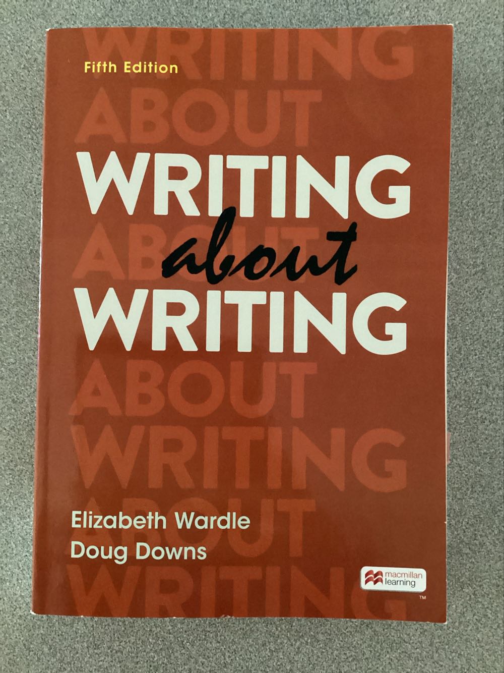 Writing on Writing