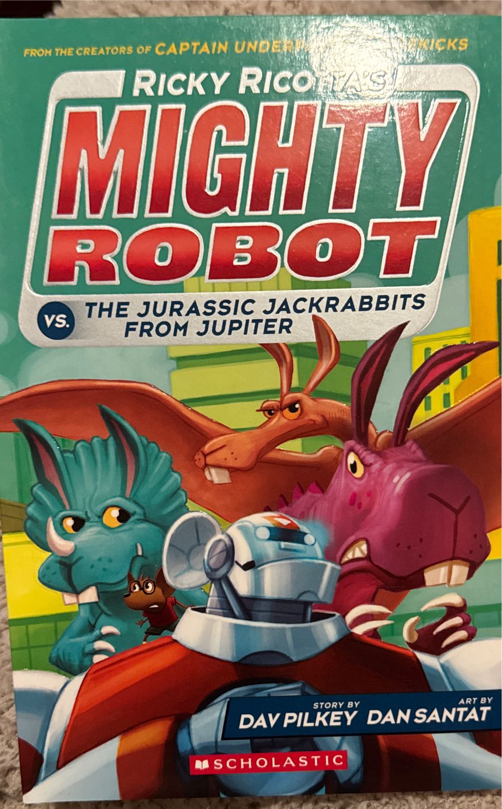 Ricky Ricottas#05 Mighty Robot Vs. The Jurassic Jackrabbits Ricotta’s