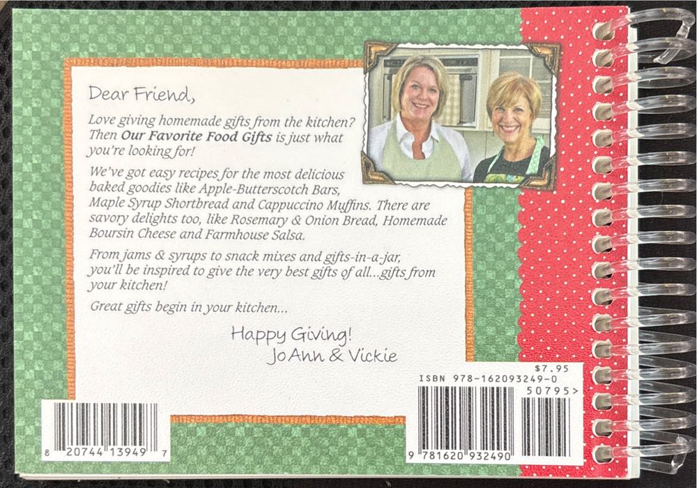 Our Favorite Food Gifts - Gooseberry Patch (Gooseberry Patch) book collectible [Barcode 9781620932490] - Main Image 2