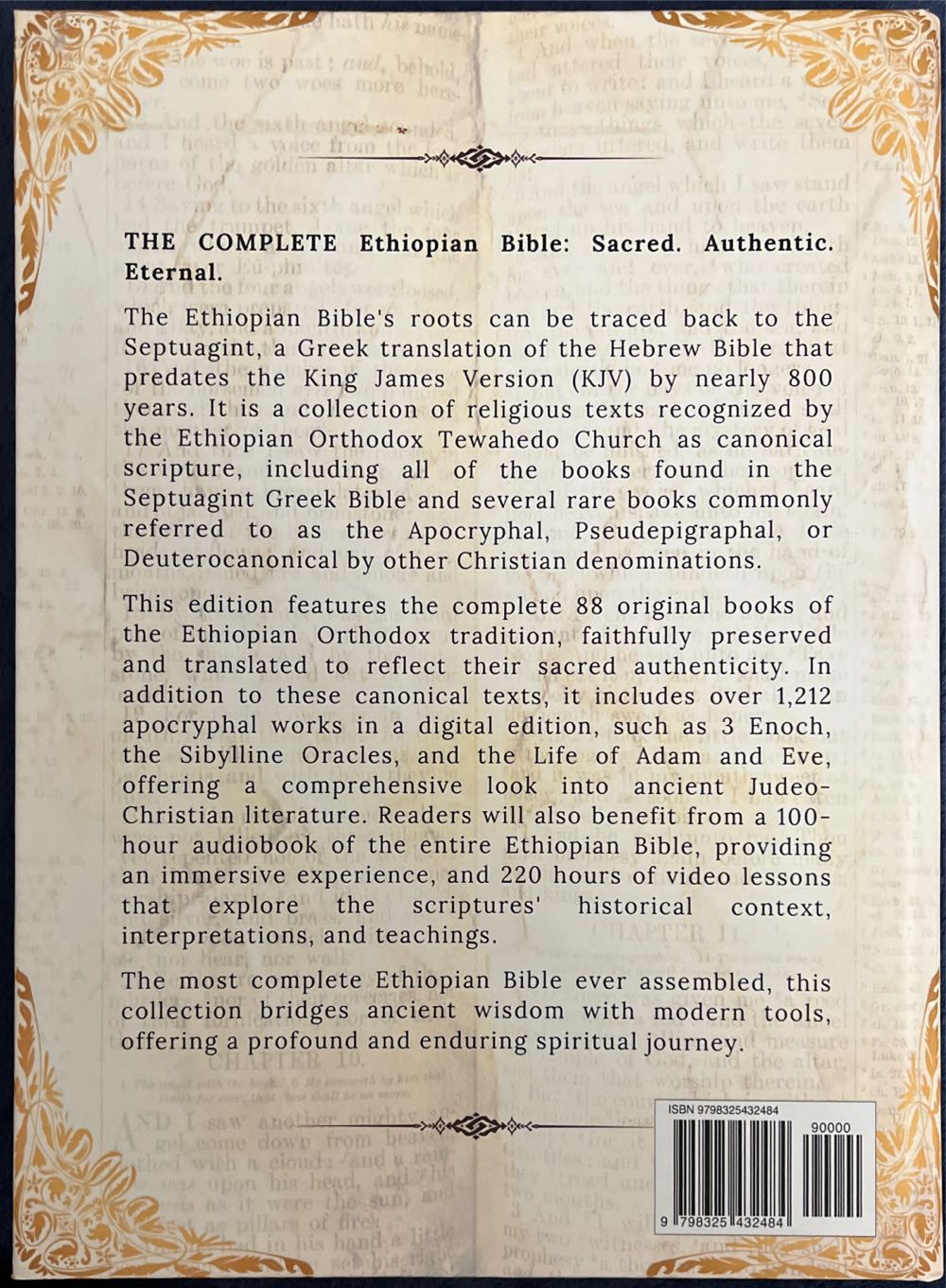 The most complete Ethiopian Bible in English 1300 books - Asher Wilson (Hardcover) book collectible - Main Image 2