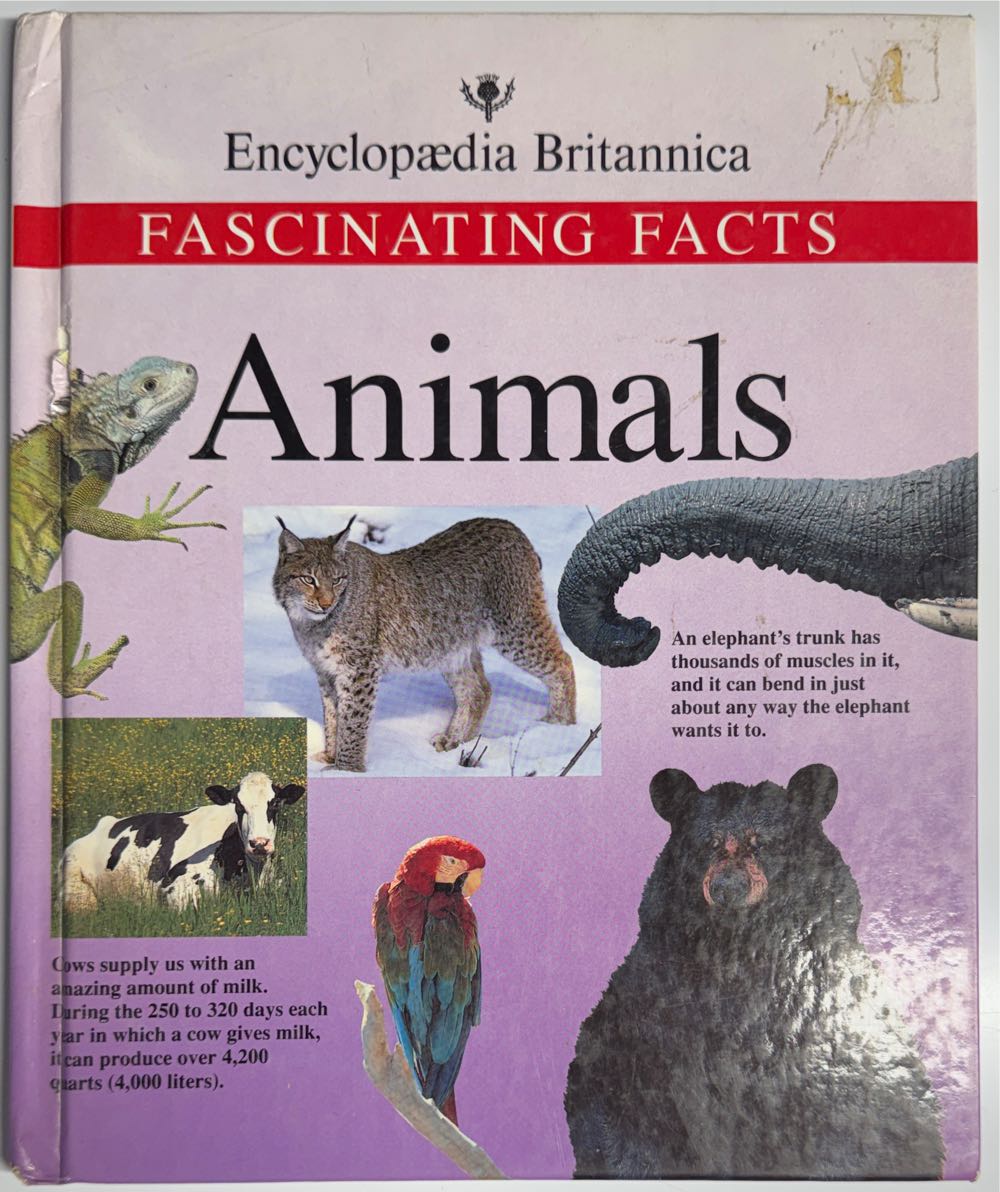 Encyclopedia Britannica Fascinating Facts Animals