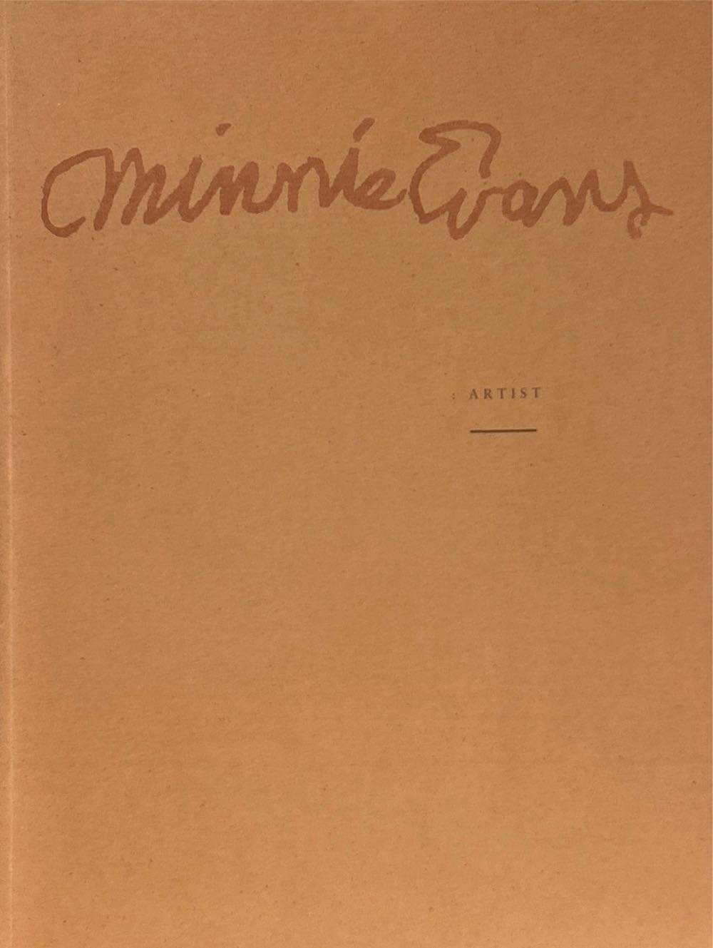 Minnie Evans: Artist
