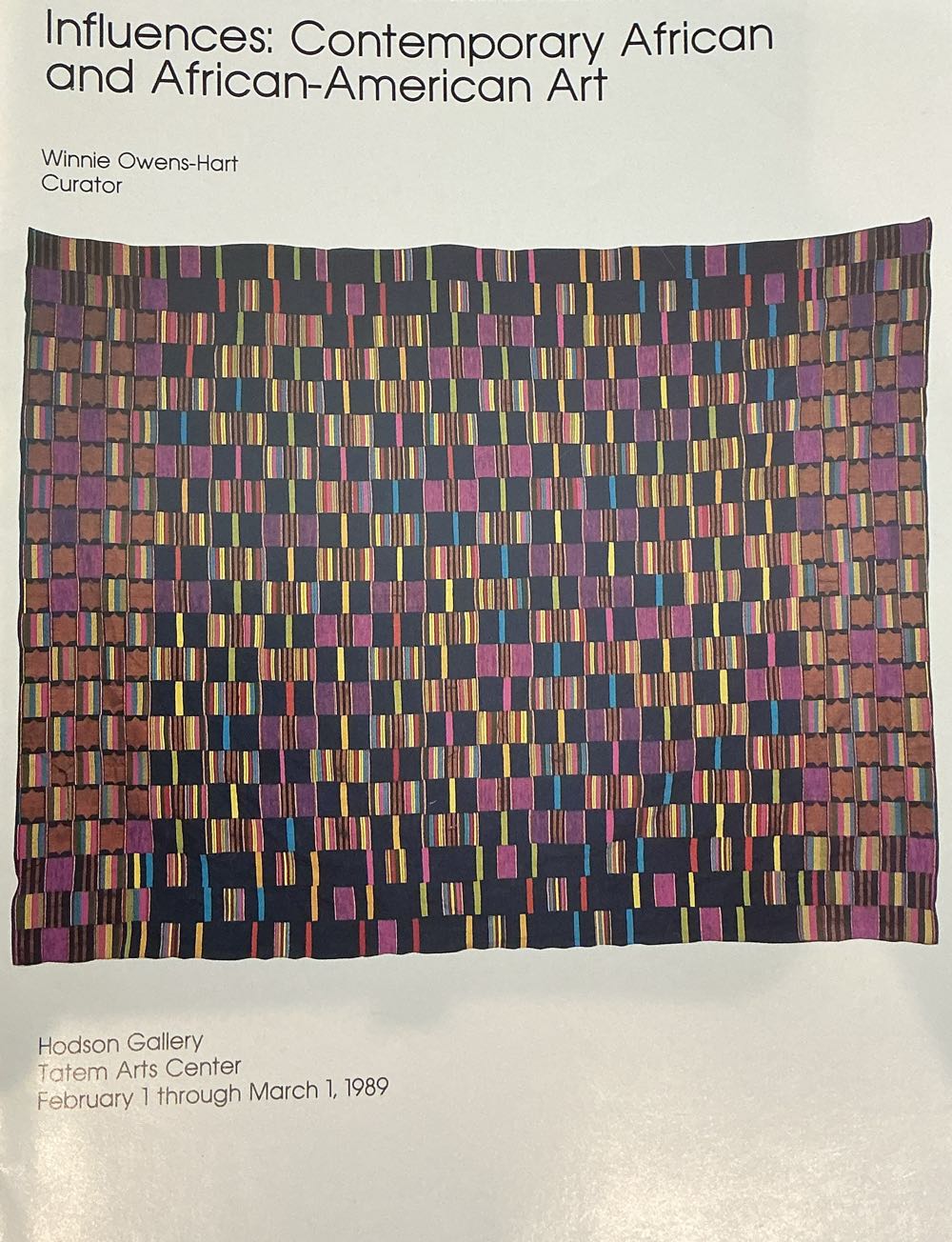Influences: Contemporary African And African- American Art