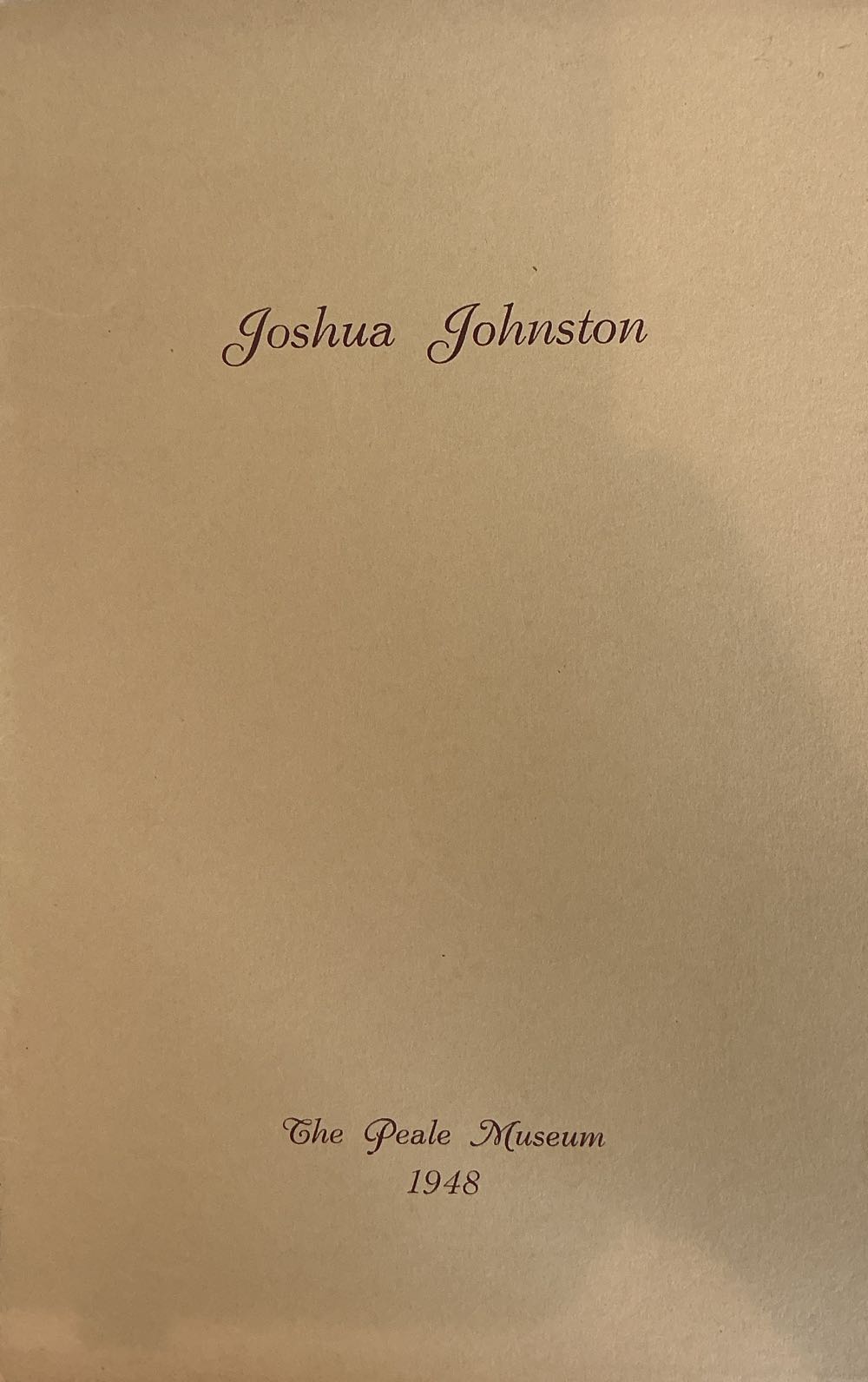 An Exhibition Of Portraits By Joshua Johnston