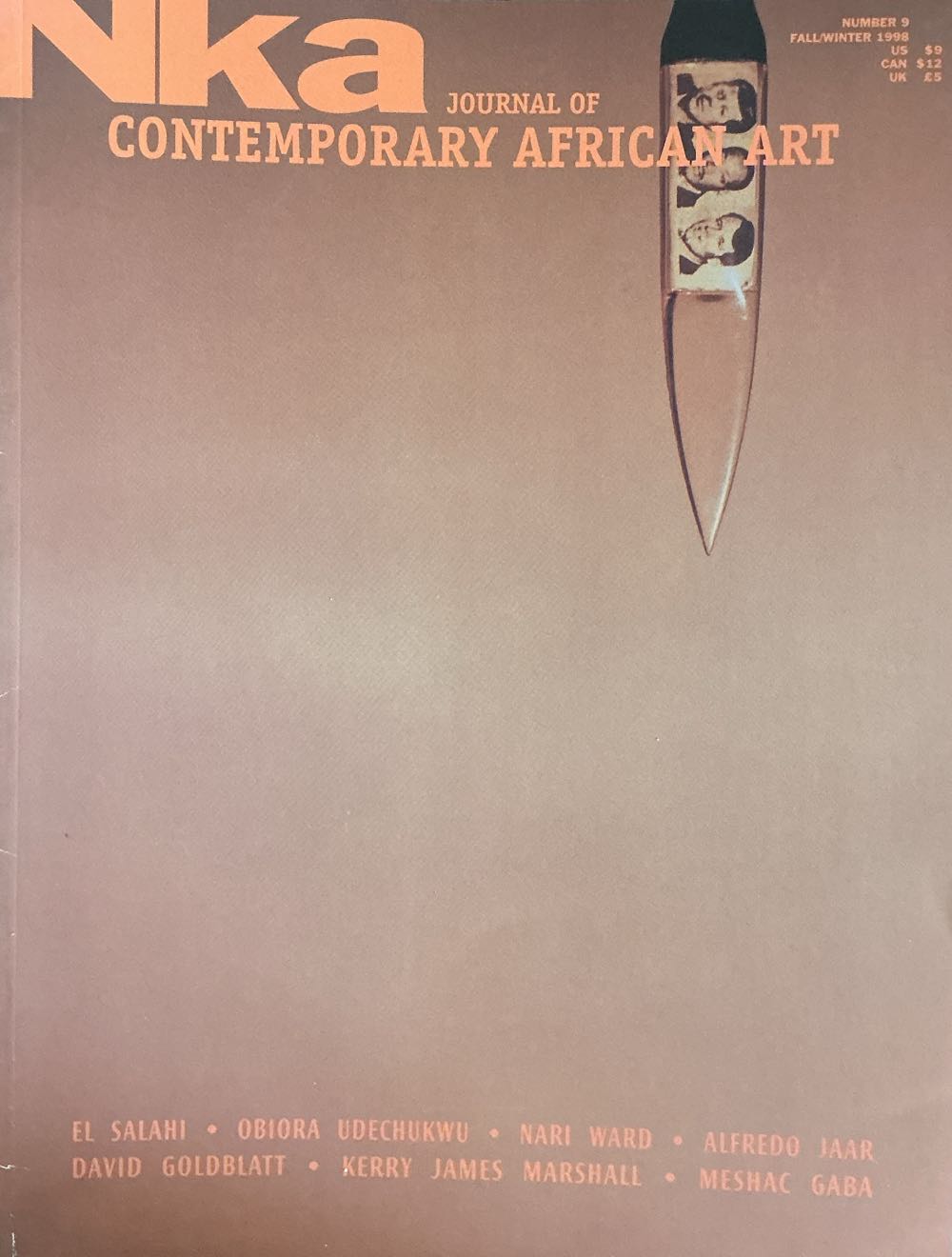 Nka: Journal Of Contemporary African Art