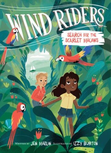 Marlin Wind Riders #2: Search For The Scarlet Macaws By Marlin Jen Marlin English Paperback Very Good Macaws 2: Macaws: An Illustrated Stem Chapter Used