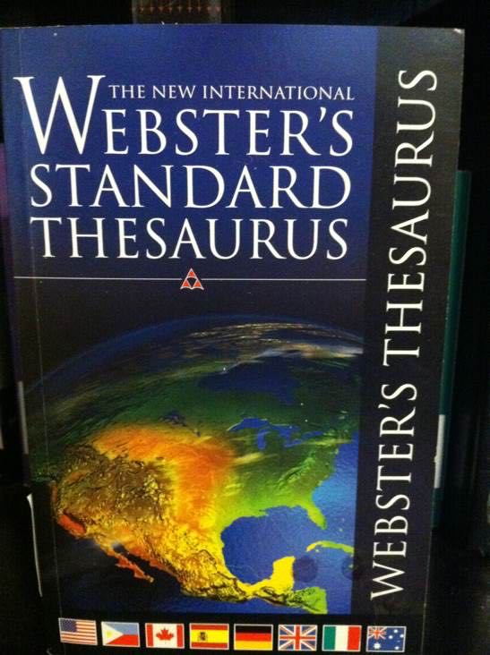 Webster’s Standard Thesaurus
