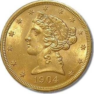 Half Eagle  coin collectible - Main Image 1