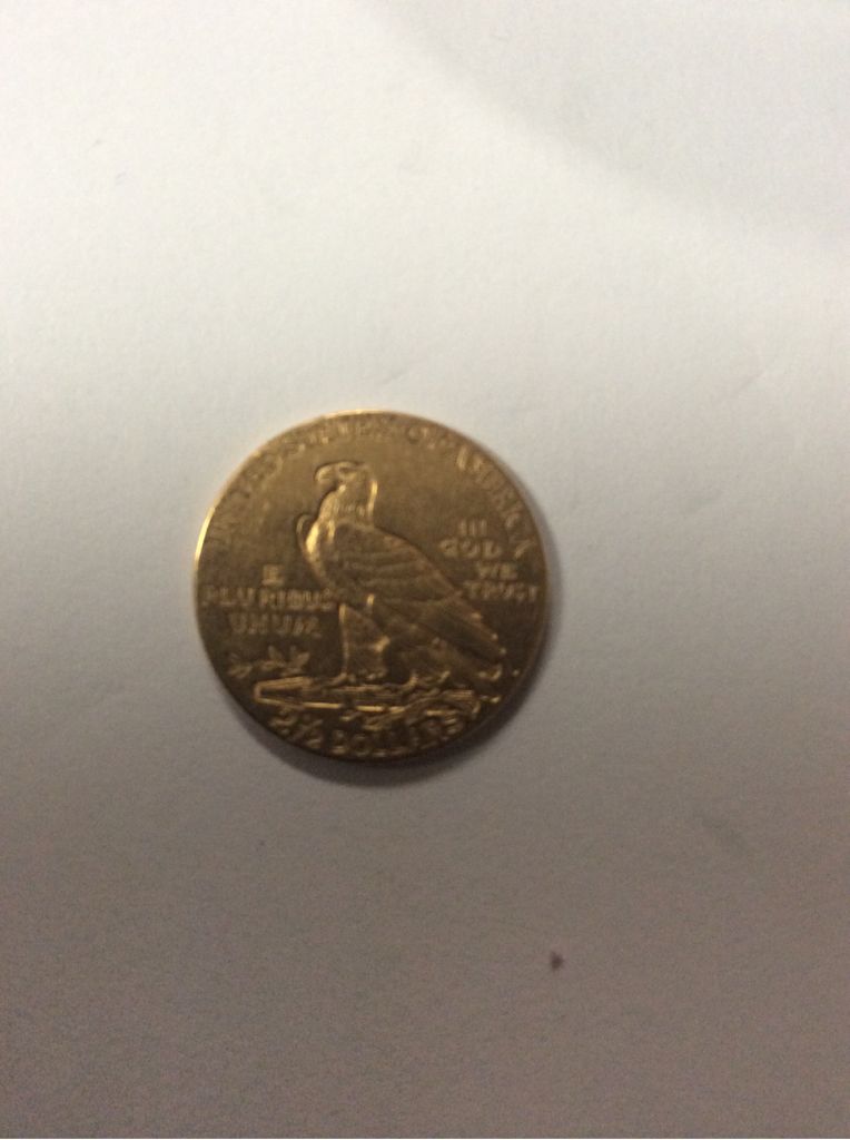 Indian Head Quarter Eagle  coin collectible - Main Image 2