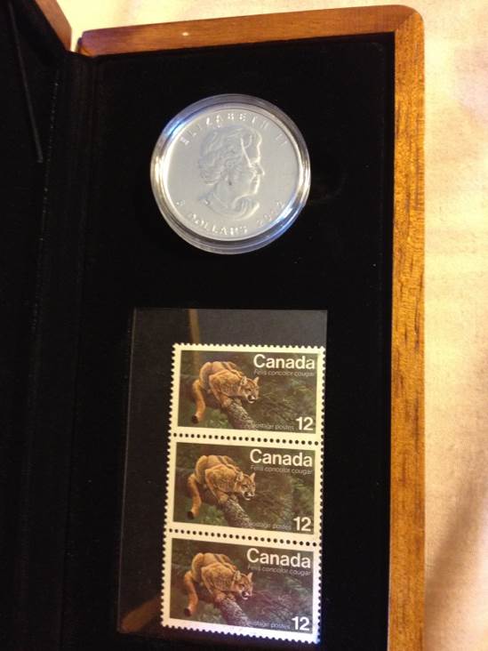 Cougar Coin And Stamps  coin collectible - Main Image 2