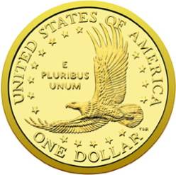 Sacagawea Dollar 2002 S 70 coin collectible - Main Image 2
