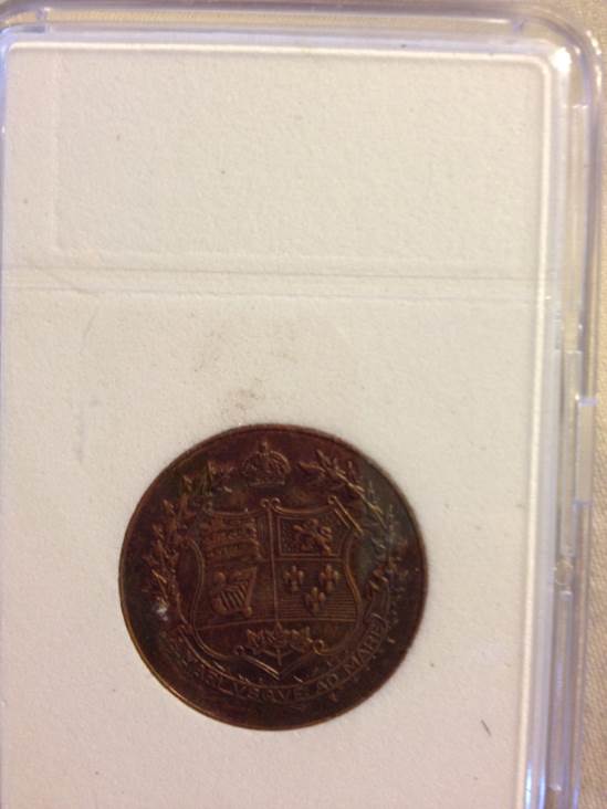 Diamond Jubilee 1867-1927 Medallion  coin collectible - Main Image 2