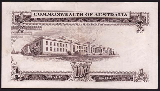 Australia 10 Shilling Note  coin collectible - Main Image 2