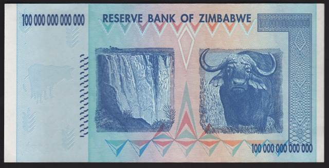Zimbabwe 100 Trillion Dollars  coin collectible - Main Image 2