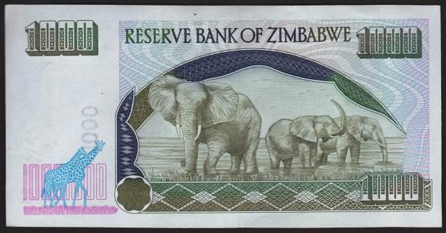 Zimbabwe 1000 Dollars  coin collectible - Main Image 2